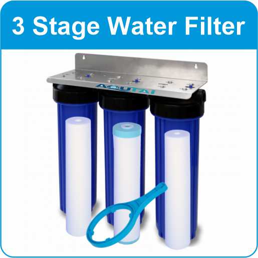 3 Stage Water Filter 1